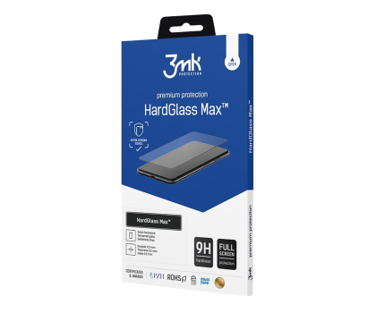 Szkło i folia ochronna 3MK Szkło HardGlass Max do iPhone 12/12 Pro 5903108291736